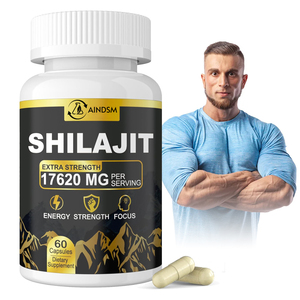 Capsules de Shilajit personnalisées par le fabricant pour stimuler les niveaux d'énergie, capsules de Shilajit de l'Himalaya, capsules de Maca, Ashwagandha, Shilajit pour le système immunitaire - Product Image 1