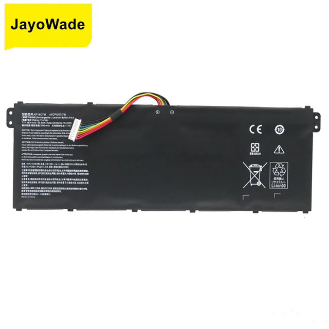 Factory AP18C7M Laptop Battery for Acer Swift 5 SF514-54G SP513-54N SF313-52 Series 4ICP5/57/79 15.4V 55.9Wh 3634mAh AP18C7M