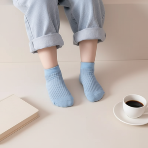 Novidade: Meias de Algodão Respiráveis Personalizáveis - 7 Pares Tamanho XL para Crianças, Uso Casual Diário - Product Image 2