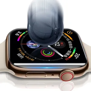 Apple için İzle serisi 1 2 3 4 38mm 40mm 42mm 44mm akıllı saat cam ekran koruyucu
