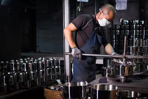 5 ply lõi đồng Frypan Chảo cảm ứng thép không gỉ phẳng Pan đồ nấu nướng cho nhà bếp nấu ăn an toàn lò vi sóng máy rửa chén - Product Image 3