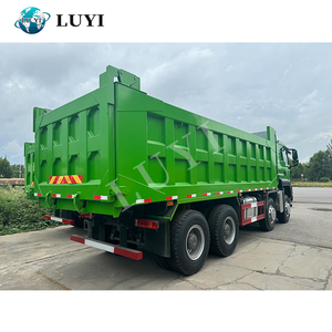Camión Volquete Sitrak 8x4 de 460 CV con Remolque de 12 Ruedas en Buen Estado, Motor Sinotruck en Venta - Product Image 2