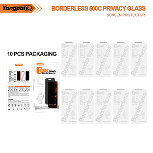 YBLD 0.55mm <span class=keywords><strong>Tiger</strong></span> 500C ESD Protection d'écran en verre anti-espion sans bordure pour <span class=keywords><strong>iPhone</strong></span> 15 16 17 - Product Image 2