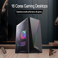 PRIX D'USINE PC de bureau de jeu I7 I5 GTX 1660 16GB DDR4 512GB PCIe SSD 10 Home