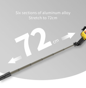 Venta caliente <span class=keywords><strong>L09</strong></span> Smart Gimbal Video Stabilizer para teléfonos móviles Handheld Selfie Stick con luz de relleno y función de plegado de trípode - Product Image 3