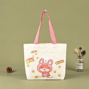 Boce Sacs à provisions en toile personnalisés avec bandoulière Logos réutilisables pour femmes Taille personnalisée - Product Image 2