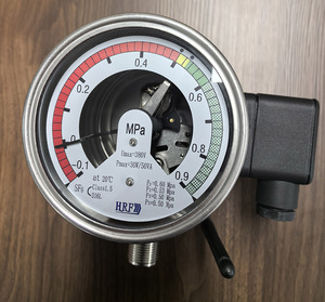 รีเลย์ควบคุมความหนาแน่นของก๊าซ <span class=keywords><strong>SF6</strong></span> แบบไร้สาย รุ่น ZMJ สำหรับสวิตช์เกียร์ไฟฟ้าแรงสูง ตัวเรือนสแตนเลส พร้อมเกจวัดแรงดัน - Product Image 5