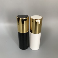 Flacon pompe à lotion sans air rond de 30 ml avec distributeur de pompe à rotation gauche-droite