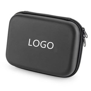 Petite Étui en Cuir Cadeau Promotionnel Étui de Transport Électronique Banque d'Alimentation Disque Dur Étui de Transport - Product Image 4