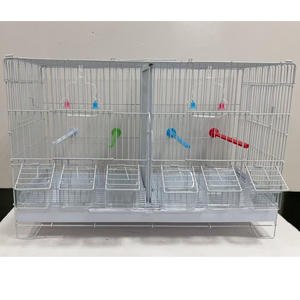 Vente chaude De Luxe Fil D'acier Fer Cage À Oiseaux pour Canari Pigeon <span class=keywords><strong>Moineau</strong></span> Perroquet Petite Maison Pour Animaux De Compagnie Boîte Écologique - Product Image 2