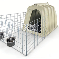 Abri individuel pour veau, enclos extérieur pour veau, équipement d'élevage pour fermes laitières, fabricant avec prix d'usine