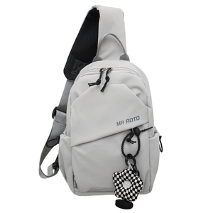 Wholesale Fashionable Casual Nylon Men's Chest <b>Bag</b> Single-Shoulder Travel Hiking Backpack Unisex Crossbody <b>Bag</b> - Product Image 4