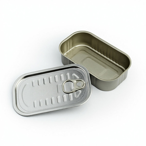 Boîte <span class=keywords><strong>de</strong></span> conserve vide écologique avec couvercle à languette pour viande <span class=keywords><strong>de</strong></span> bœuf, corned-beef et fruits <span class=keywords><strong>de</strong></span> mer - Product Image 2