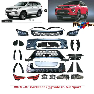 2016 Fortunerupgrade a 2022 kits de conversión Legender bodykit para Toyota Fortuner GR Kit de Carrocería deportiva