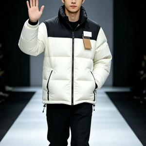 Chaqueta de Senderismo para Hombre, Transpirable, Cálida, Cortavientos, para Esquí, Abrigo de Plumón, Estilo Informal, Ajuste Relajado, Parka de Escalada, Protección Facial - Product Image 5