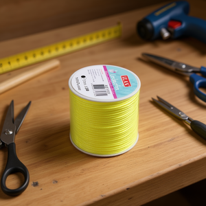 อิลัน ฮิโล โคลา เดอ ราตัน 2.5ซม. 50ม. สีเหลืองเรืองแสง - Product Image 3