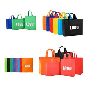 Bolsa Ecológica Reutilizable de Tela No Tejida con Logotipo Personalizado e Impresión a Color, Hecha a Medida para Publicidad y Uso Diario - Product Image 2