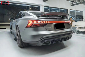 Chất lượng cao <span class=keywords><strong>f</strong></span> phong cách front bumper Spoiler thích hợp cho Audi E-TRON GT khô sợi Carbon Spoiler 2020 + - Product Image 2
