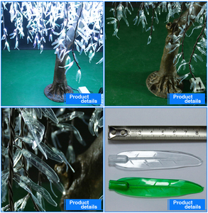 Đèn <span class=keywords><strong>LED</strong></span> ngoài trời chống nước hình cây liễu trang trí đường phố 220V IP65 màu trắng, xanh lá cây, trắng ấm & tím cho Giáng sinh - Product Image 2