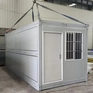 Prefabricated 3 Bedroom Container Home 20ft Foldable Tiny Shipping Container With Bathroom Steel Material For Villa Application