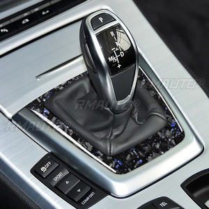 Pour BMW Z4 E89, autocollant de décoration du panneau de vitesses, modification intérieure bleue forgée, configuration de modification intérieure de voiture - Product Image 3