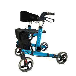 <span class=keywords><strong>Deambulatore</strong></span> Pieghevole in Lega <span class=keywords><strong>di</strong></span> Alluminio Speciale per Anziani Leggero <span class=keywords><strong>con</strong></span> Freni Modello Assistente per Riabilitazione Medica Domestica - Product Image 6