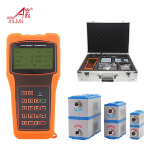 Đầu ra xung <span class=keywords><strong>RS232</strong></span> nước Diesel lưu lượng kế cầm tay di động siêu âm đo lưu lượng chất lỏng với kẹp trên cảm biến giá thấp OEM - Product Image 1