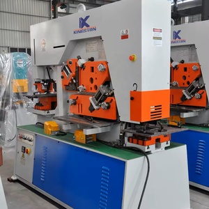 Q35Y 90 Ton Ahorro <span class=keywords><strong>de</strong></span> <span class=keywords><strong>espacio</strong></span> Diseño integrado Corte <span class=keywords><strong>de</strong></span> acero compacto Cizalla que forma Ironworker hidráulico - Product Image 2