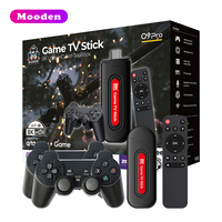 Manette de jeu Mooden Q9 Pro 4K, console de jeu vidéo Android HD 3D 4K, 2.4G sans fil, deux joueurs, prend en charge 14 émulateurs, 40000 jeux