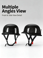 Casque de moto YQH en fibre de carbone, style allemand, ultra léger, certifié 3C, pour Surron Light Bee