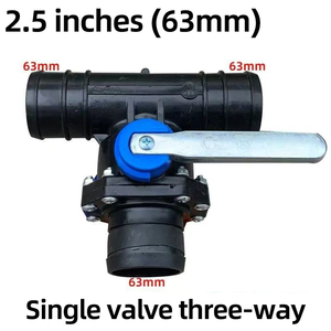 Connettore per Tubi dell'Acqua in Plastica Ecologica di Alta Qualità e Durevole per Attrezzi da Giardino e Irrigazione a Goccia Agricola a Diametro Variabile - Product Image 1