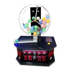 Vente de Noël : Machine distributrice de billes de <span class=keywords><strong>bingo</strong></span> électroniques et de billes de loterie, avec décorations autocollantes - Product Image 4