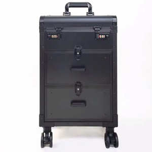 Professional Makeup Trolley Case Large Capacity Fashionable Universal Wheel Cosmetic <b>Box</b> Drawers for Jewelry Suitcase - Product Image 5
