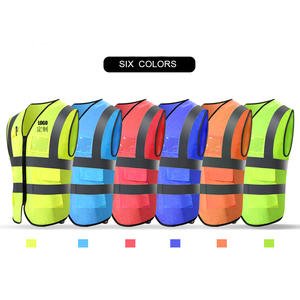 <span class=keywords><strong>Gilet</strong></span> de sécurité réfléchissant multicolore haute visibilité certifié ANSI Classe 2 EN13356 imperméable et chaud avec logo personnalisé pour la construction - Product Image 3