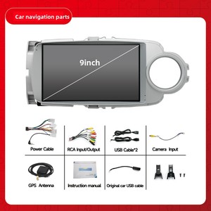 Sistema di Navigazione <span class=keywords><strong>per</strong></span> Toyota Yaris 2012-2017, Controllo Centrale Auto <span class=keywords><strong>con</strong></span> Schermo Grande da 9 Pollici, Dispositivo Android All-in-One - Product Image 3
