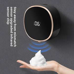 <b>Automatic</b> Foam <b>Soap</b> <b>Dispenser</b> - Wall Mounted, Touchless for Hand Phone Washing - Product Image 4