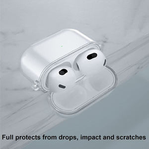 Funda Rígida Transparente para PC <span class=keywords><strong>2023</strong></span> con Gancho, Antigolpes, a Prueba de Golpes, Funda de Silicona para <span class=keywords><strong>Airpods</strong></span> 3 Pro 2 3 - Product Image 5