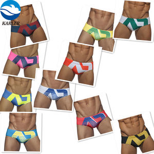 Traje de baño personalizado para hombre, bragas Sexy a la moda con estampado antideslumbrante, ropa de baño profesional de talla grande - Product Image 6