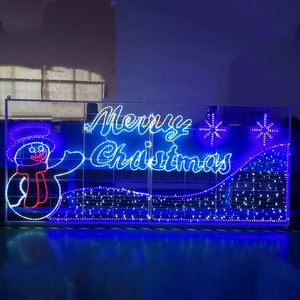 Luzes Decorativas de Motivo para Poste de Rua LED 2D Grandes à Prova d'Água para Exterior Paisagem de Natal - Product Image 5