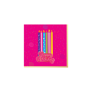 DAMAI New <b>Pink</b> Wave Gold Lace Happy Birthday Cake Theme Disposable Paper Plates Cups and Napkins Birthday Supply - Product Image 5