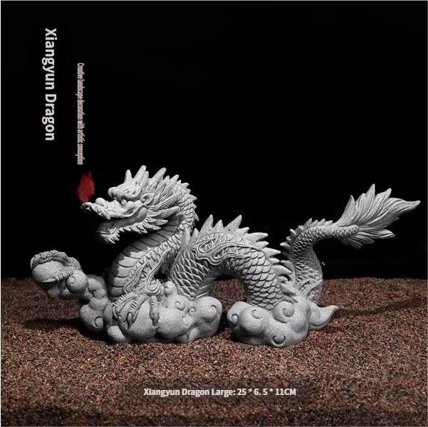 Shenlong treading cloud-large size 25cm