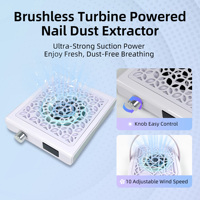 OEM/ODM DZ20, design léger, 2600 mAh, haute capacité, charge Type-C, mini aspirateur à poussière pour ongles, 2026, usage professionnel en salon de manucure