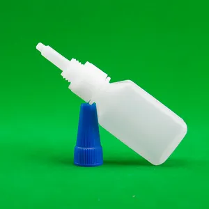 化学包装用のスクリーン印刷ロゴ付きの好気性構造粘着スクリューキャップ用の20mlの空のPETプラスチックボトル