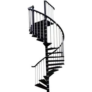 <span class=keywords><strong>Kit</strong></span> d'<span class=keywords><strong>escalier</strong></span> <span class=keywords><strong>en</strong></span> colimaçon pour villa, <span class=keywords><strong>prix</strong></span>, escaliers intérieurs et extérieurs, couleur noire, design d'<span class=keywords><strong>escalier</strong></span> <span class=keywords><strong>en</strong></span> fer forgé - Product Image 5