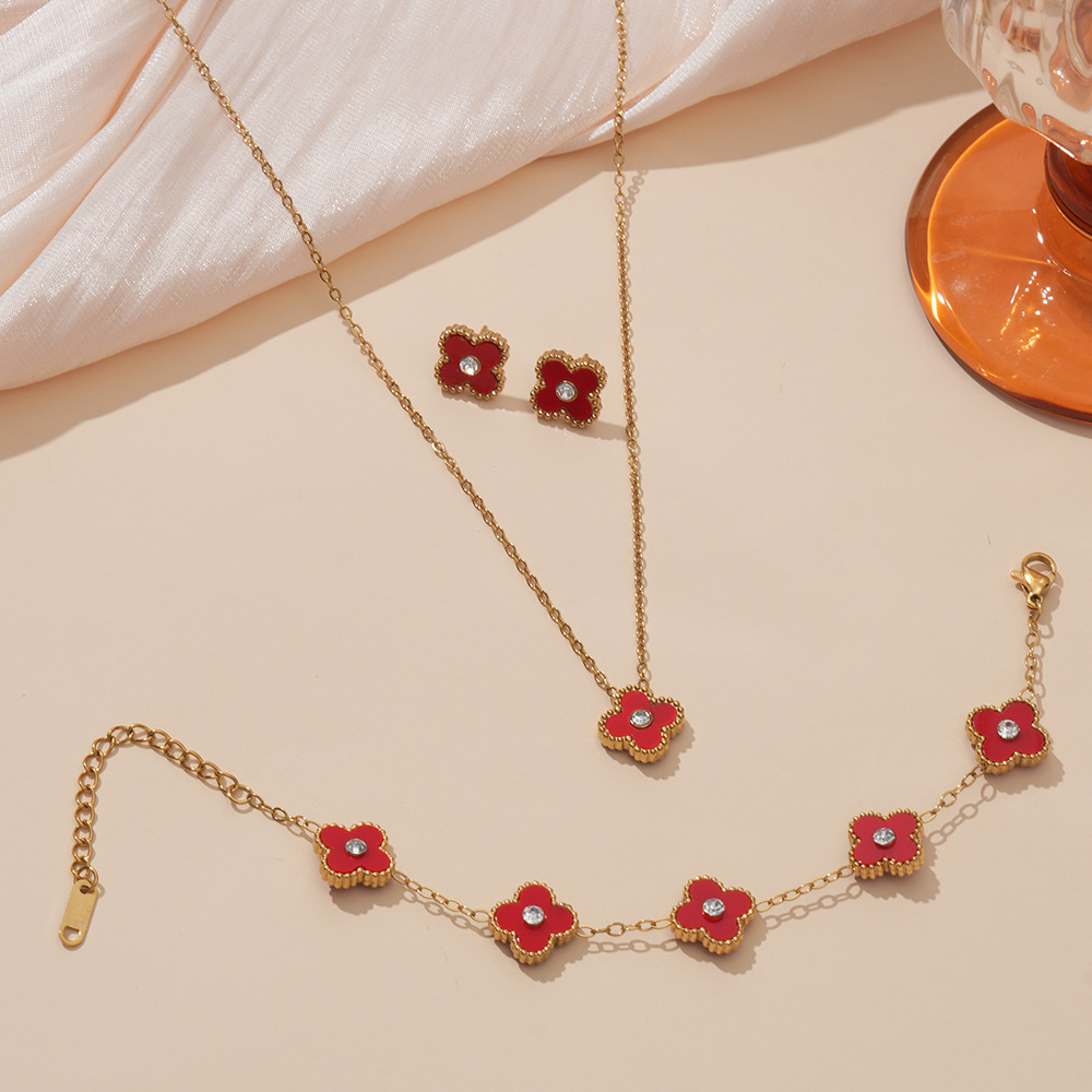 13mm red three-piece set