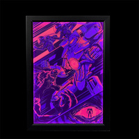 Personnalisé 16x24 Premium Snap Ouvert Cadre Noir Bordure Boîte à Lumière Affiche RVB Couleur Rétro-Éclairé Led Mur Art Lumière Cadre Photo