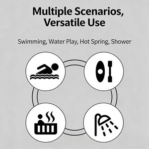 Ensemble de bouchons <span class=keywords><strong>d</strong></span>'oreilles et de pince-nez de natation en silicone, professionnel, étanche et <span class=keywords><strong>anti</strong></span>-étouffement, équipement de protection essentiel pour la natation - Product Image 6