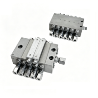 Distributeur de graisse progressif pour lubrification, dispositif de dosage de lubrifiant pour machines de construction