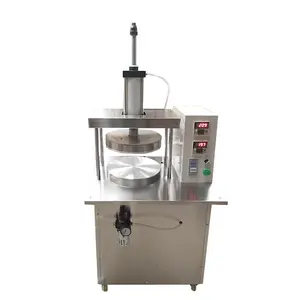 Pizza/manuel chaleur manuelle presse à pâte hydraulique farine tortilla taquitos machine