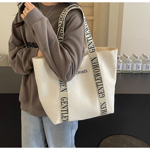 Sac fourre-tout en coton recyclé durable personnalisé avec poche et fermeture éclair, taille moyenne, pour la publicité et les cadeaux avec impression de votre logo - Product Image 1